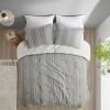 PAGED Comforter Set 3 Piece Cotton Jacquard Bedding Set with 1 Comforter, 2 Standard Shams - 3 of 4