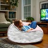 Itopfox Memory Foam Bean Bag Chair for Kids & Teens, Faux Fur Sofa with Handle, Cozy & Durable, Perfect for Reading & Gaming - 2 of 4