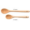 Lehman's Wooden Spoons and Utensils, Handcrafted, Durable Kitchen Tools, Perfect for Cooking, Stirring, Serving, and Baking, Safe for All Cookware - 3 of 4