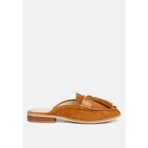 Edmanda Tassle Detail Leather Mules Women - 1 of 4