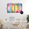 Stupell Industries Oblique Neon Flare 2pc Framed Giclee Art Set - 3 of 4