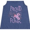 My Little Pony Proud To Be Punk Graphic Sleeveless Aline Dress - Heather Navy - 4T - 2 of 3