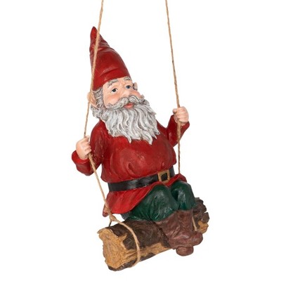 Design Toscano Sammy The Swinging Gnome Statue