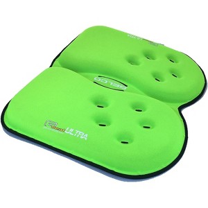 GSeat ULTRA - Travel Gel Foam Cushion, Relieves Discomfort and Promotes Healthy Posture for Car, Commute, Airplane and Travel Comfort - Green - 1 of 4