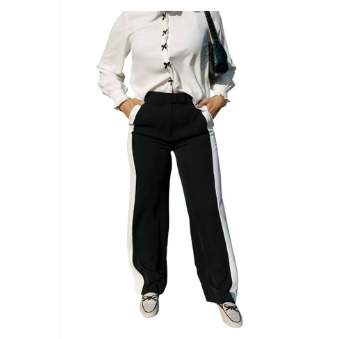 Women's Colorblock Pants - lalavon - image 1 of 4