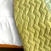 Slickblue Quilt Set Full/Queen with 2 Shams, Pre-Washed Reversible Bedding, Horizontal Stripes, 10 Colors, 3 Piece - 4 of 4