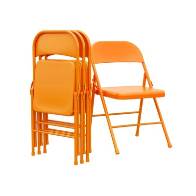Portable Heavy Duty Camping Chairs with 350Lbs Capacity, Comfortable Padded Seat & Ergonomic Back Support