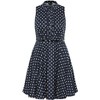 Women's Plus Size Nellie Dress - navy spot | CITY CHIC - 4 of 4