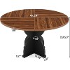 Tribesigns 47-Inch Farmhouse Round Dining Table for 4-6 People for Kitchen - 3 of 4