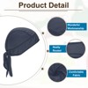 Unique Bargains Football Cycling Helmet Liner Bandana Breathable Cooling Sweat Wicking Cap - 3 of 3