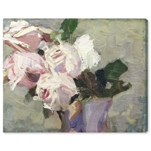 Art Remedy Blooming Vase Chic Farmhouse Wall Art Unframed - 1 of 4