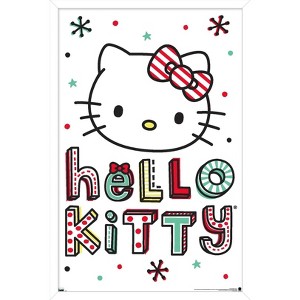 Trends International Hello Kitty: 17 Holiday - Cuteness Framed Wall Poster Prints - 1 of 4