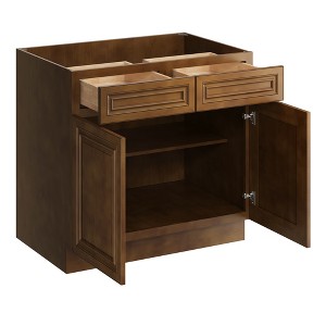 CASAINC 30 in. W x 24 in. D x 34.5 in. H Base Kitchen Cabinet with Drawer and Soft-Close Hinges – Plywood RTA Cabinet - 1 of 4