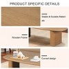 51" Tapered Tabletop Coffee Table - 4 of 4