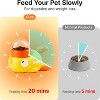 FAAYFIAN Cat Puzzle Treat Dispenser, Interactive Duck-Shaped Enrichment Toy for Cats and Small Dogs - 4 of 4