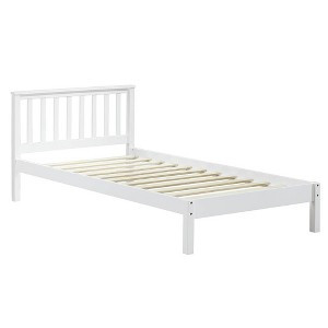 79"Twin Bed Freya Bed White - Acme Furniture - 1 of 4