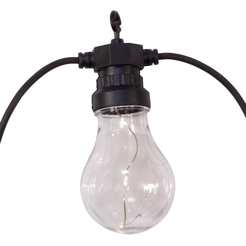 Kurt Adler 40-Light Edison Bulb Set with Warm White Fairy Lights, 2 of 7