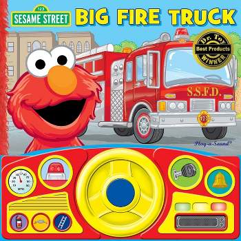 Sesame Street: Elmo's Big Fire Truck Sound Book - by  Pi Kids (Mixed Media Product)