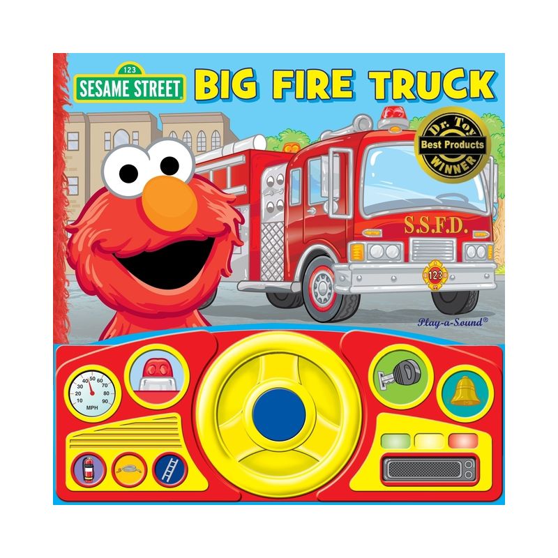 Sesame Street: Elmo's Big Fire Truck Sound Book - by  Pi Kids (Mixed Media Product), 1 of 2