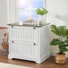 30'' Wooden Farmhouse File Cabinet – 2 Drawers with Hanging File Folder Storage - 3 of 4