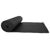 Yoga Mat - Double Sided Comfort Foam 0.25"H Thickness - with Carrying Strap by Wakeman (Black) - 4 of 4
