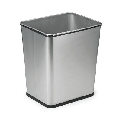 7gal Waste Can Stainless Steel - Polder