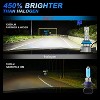 H11 Headlight Bulbs, LED Headlight Bulbs - 450% Brightness 12000 Lumens Wireless H11/H9/H8, Pack of 2 - 2 of 4