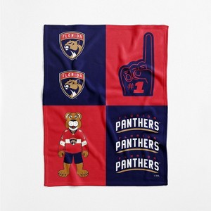 NHL Domino Swaddle Blanket - 1 of 4