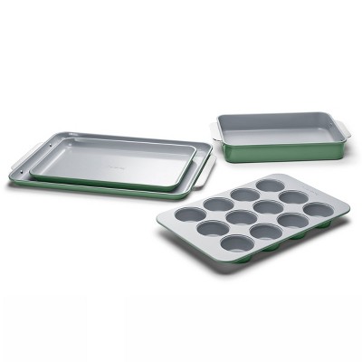 Caraway Non-Stick Ceramic Half Bakeware Set