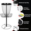 Yaheetech 24-Chain Disc Golf Basket Flying disc Golf Basket with 3 Discs - 4 of 4