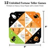Big Dot of Happiness Jack-O'-Lantern Halloween - Kids Halloween Party Cootie Catcher Game - Birthday Goodie Bag Filler - Truth or Dare Fortune Tellers - 4 of 4