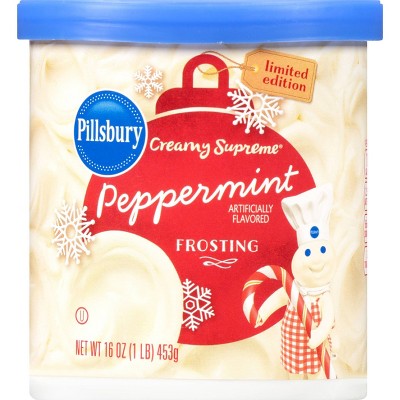 Pillsbury Creamy Supreme Peppermint Frosting - 16oz