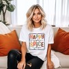 Simply Sage Market Women's Happy Pumpkin Spice Season Short Sleeve Graphic Tee - 2 of 4