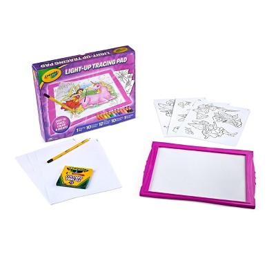 CRAYOLA Light-Up Tracing Pad Trace Create Colourful Custom