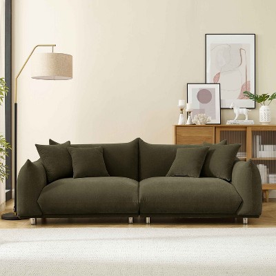 MINIMORE Modern Style 88.9"W Chris 3S Sofa