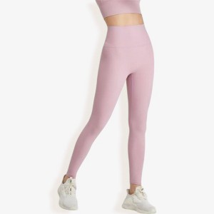Anna-Kaci Active Women's High Waist Seamless Leggings with Stretchy Compression Fit - 1 of 4