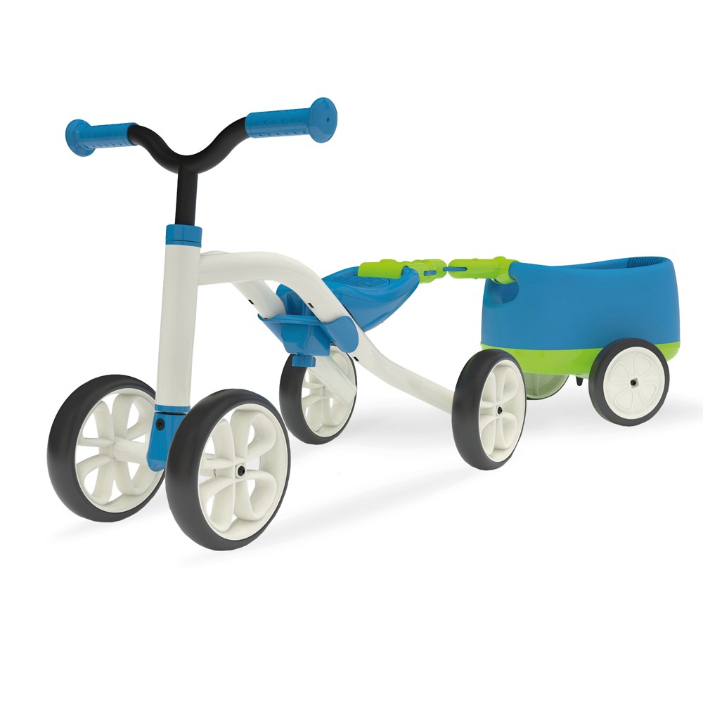 Chillafish Quadie + Trailie Grow With Me Ride-On - Blue