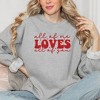 Simply Sage Market Women's Graphic Sweatshirt All Of Me Loves All Of You - 2 of 3