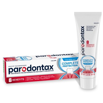Parodontax Fluoride Anticavity & Antigingivitis Complete Protection Fresh Mint Toothpaste - 3.4oz