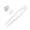 Unique Bargains Hip Hop Arrow-Shaped Fake Grills 1 Pc - 3 of 4