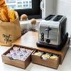 Wooden K-Cup Organizer with Drawer, 30-Pod Storage Box for Coffee Maker & Tea Pods - 4 of 4