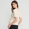 Lands' End Women's Lightweight Jersey Tie Front Top - 2 of 4