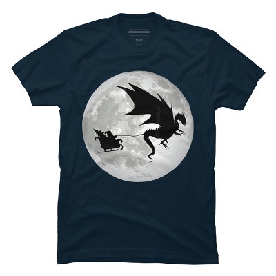 Men's Design By Humans Christmas Santa Claus By NekoShop T-Shirt