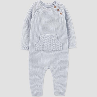 Image of Carter's Just One You® Baby Jumpsuit - Gray 3M