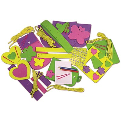 Colorful Foam First Sewing Kit for Kids, Ages 5+