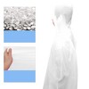 Unique Bargains Waterproof Reusable Rain Ponchos with Hood and Drawstring for Men and Women EVA 2 Pcs - 3 of 4