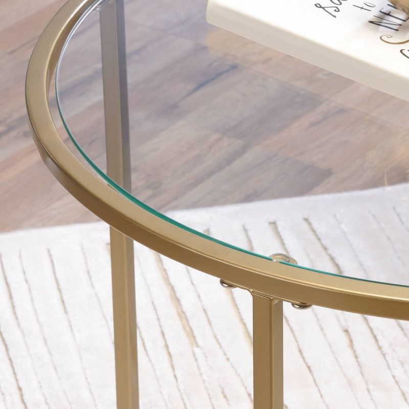 International Lux Side Table - Satin Gold, 5 of 10