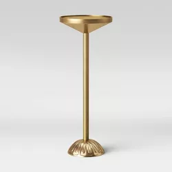 Catalana Round Figural Metal Drink Table Brass - Opalhouse™