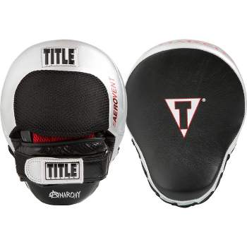 Title Boxing Aerovent Anarchy Punch Mitts - Black/Silver