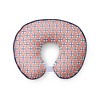 Bacati - 3 pc Olivia Tribal Print Coral Navy Hugster Feeding & Infant Support Nursing Pillow - image 2 of 4